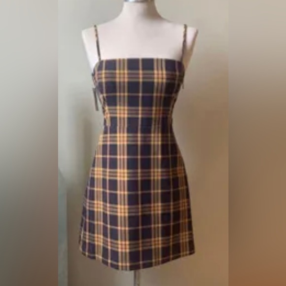 Wilfred PLAID DRESS - Picture 1 of 7